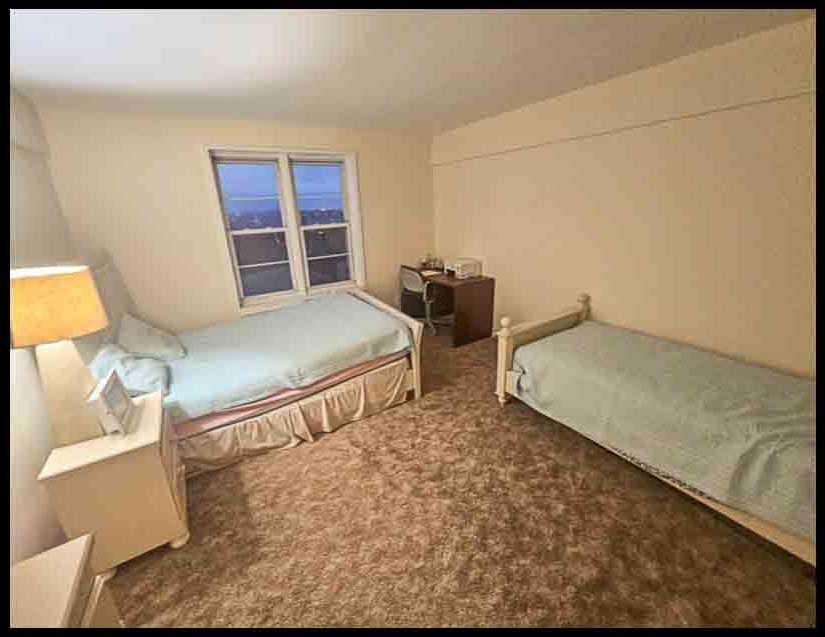 Second bedroom with ocean views